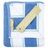 Aston & Arden Beach Towels Blue/Green ( 1 Each) BT-PINSTR-25BG